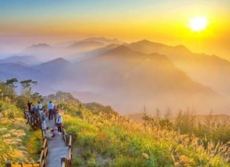 Du lịch Đài Loan: chiêm ngưỡng vẻ đẹp tiên cảnh của núi A Lý Sơn
